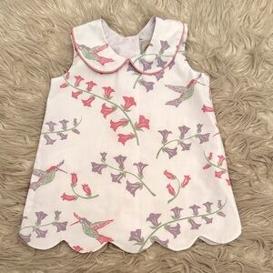 Like New The Beaufort Bonnet Company Hummingbird Dress Size 12-18 Months